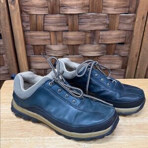 GBX Blue and Tan Sneakers